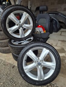 Predám elektróny 5x112r17 originál VW GROUP passat - 2