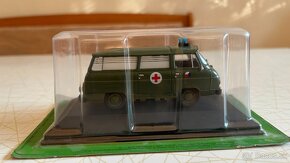 ŠKODA 1203 ČSLA vojenská sanitka premium DeaGostini 1:43 - 2