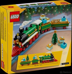 predam nove lego 40700 zimny prazdninovy vlacik - 2