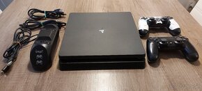 PS4 Slim 1 TB + 2 ovládače - 2