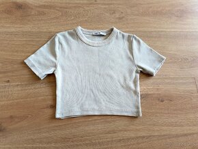 Elastický crop top ZARA, veľ. S - 2