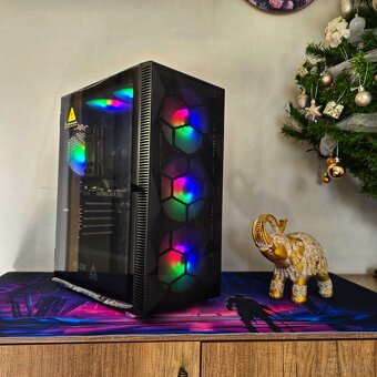 ⚠️ i5-12400F + RTX 4060 - Výkonný domáci herný PC s RGB ⚠️ - 2