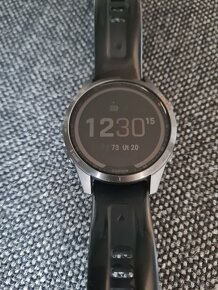 fenix 7S Sapphire Solar, Carbon Gray DLC Titanium, Black Ban - 2