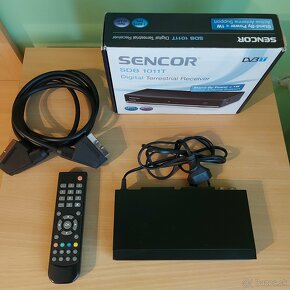 PREDÁM SET-TOP BOX SENCOR S IZBOVOU ANTÉNOU TURBO - 2