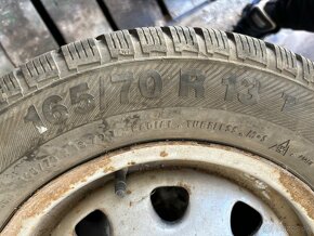 Zimná sada 165/70 R13 disky 4x100 - 2