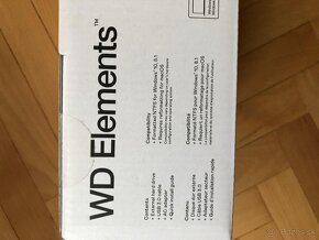 WD Elements Desktop 10TB - NOVÉ - 2