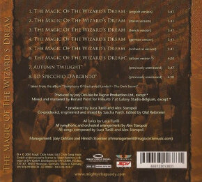 cd Rhapsody - The Magic Of The Wizard's Dream 2005 digipack - 2