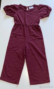 Old navy bordovy teplejsi overal velkost 6 r (116) - 2