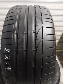 Bridgestone letné 245/40/R18 - 2