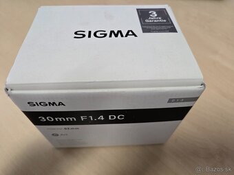 Sigma 30mm f/1.4 DC HSM Art, baj. Canon - 2