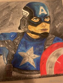 Predám obraz Captain America - 2