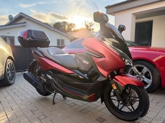 Honda Forza 125 Red 1.majitel Stav novej motorky - 2