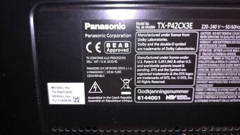 TV Panasonic TX-P42C3E - 2