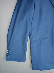 Tmavo-modré oblekové sako VICTOR - 2