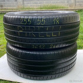 255/55 r18 letné PIRELLI 105 V - 2