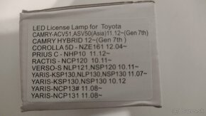 LED SPZ Toyota - 2