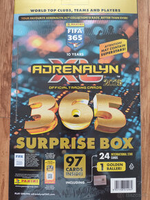 Futbalové kartičky Panini FIFA 365 2025 - Adventný kalendár - 2