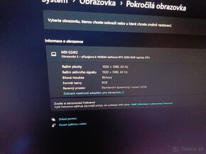 Herný monitor Asus 24' 170hz v záruke - 2