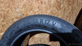 Contimental 215/55r17v letne - 2