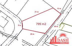 Na predaj stavebný pozemok 799 m2, Trenčianske Teplice, Kaňo - 2