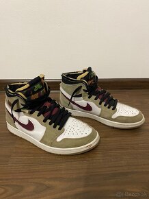 Air Jordan 1 Zoom CMFT "Neutral Olive - 2