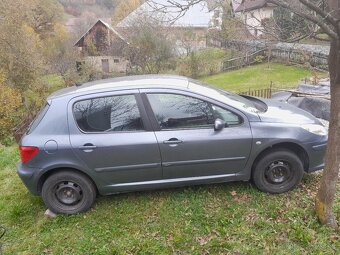 Predám Peugeot 307 1.6 HDI 80kw Nepojazdny. - 2