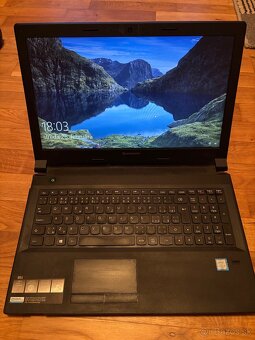 Predám plne funkčný NB Lenovo B51-80 čierny/cena 80euro - 2