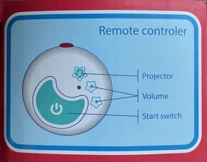 Kolotoč nad postieľku BabyMix s projektorom a ovládačom - 2