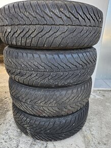 Plechové disky 4x108 + zimné pneu 175/65r14 - 2