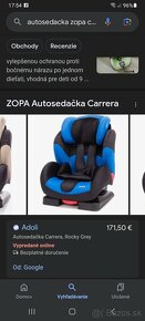 IZOPA carrera fix autosedačka - 2