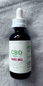 CBD olej 4000mg, natural - 2