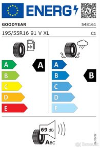 GoodYear 195/55 R16 91V - 2