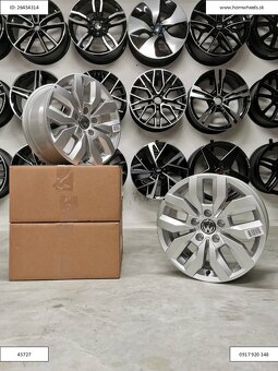 VW Multivan - T6 Original disky 8x17 ET 49 5x120 1243 - 2