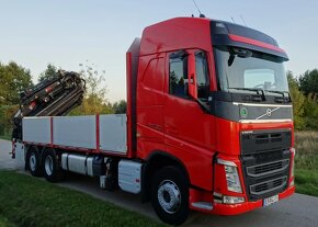 8693 Volvo FH460 - 6x2 - Valník + HR-HIAB 377E6 + JIB 28M – - 2