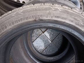 225/45r17 zimné dve pn.Vzor 5 mm.DOT 2021 - 2