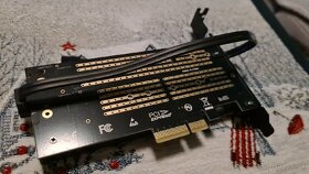 Predám PCIe M.2 SATA + NVME radič - 2