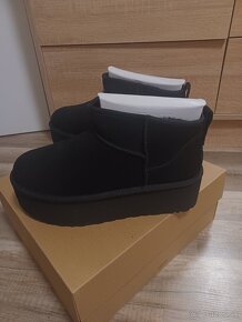 Ugg mini platform čižmy - 2