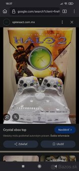 Kúpim xbox classic crystal edition - 2