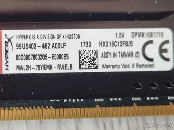 Prdám PAMATE DDR3 - 2