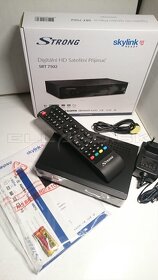 Predám DVB-S2 satelitný HD prijímač Strong SRT 7502 SKYLINK - 2