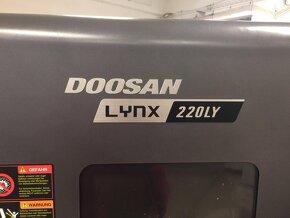 predám CNC sústruh DOOSAN LYNX 220LYA - 2