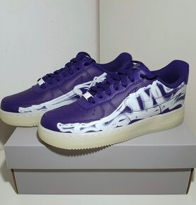 Nike Air Force 1 Skeleton (Purple) - 2