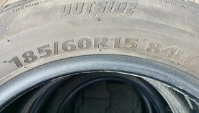 Predám 4 letné pneumatiky 185/60 R15 84H Kumho - 2