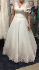 Svadobné šaty ivory nové - 2