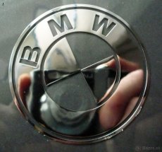 BMW LOGO nalepka Metal Edition 30 a 60 mm - 2