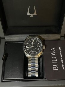 Hodinky Bulova Lunar Pilot Quartz Chronograph 96K111 (+ náhr - 2