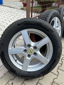 Predam elektrony 5X112 R16 + zimne pneumatiky 205/60R16 - 2