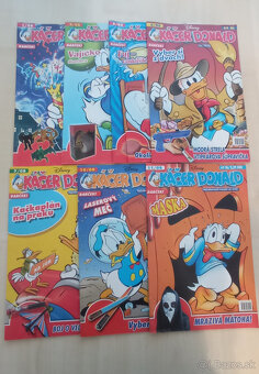 Komiksy Káčer Donald + kuchárska kniha, Tom&Jerry - 2