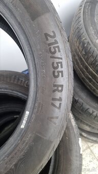 Contimental 215/55r17V letné - 2