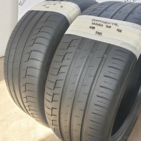 255/45 R18 CONTINENTAL pár letných pneumatík - 2